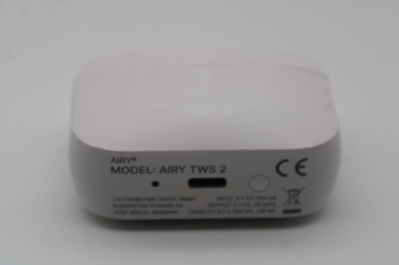 Teufel Kopfhörer AIRY TWS 2 Bluetooth In-Ear Headset Noise Cancelling weiß 9h - 4048945587633