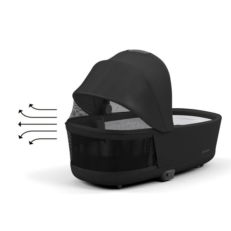 cybex PLATINUM Priam Wanne Lux Sepia Black Babywanne für Luxuskinderwagen Kin347 - 4063846415878