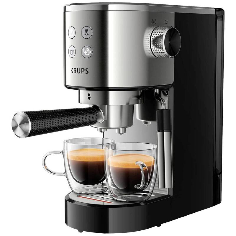 Krups Virtuoso Espressomaschine mit Siebträger Kaffeemaschine Cappuccinomaschine - 3016661163913