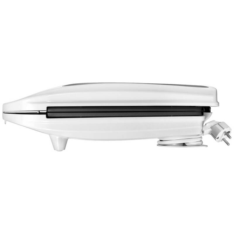 Unold Sandwich-Toaster Quadro klappbar 1100W für 4 Sandwiches Weiß Schwarz - 4011689484803