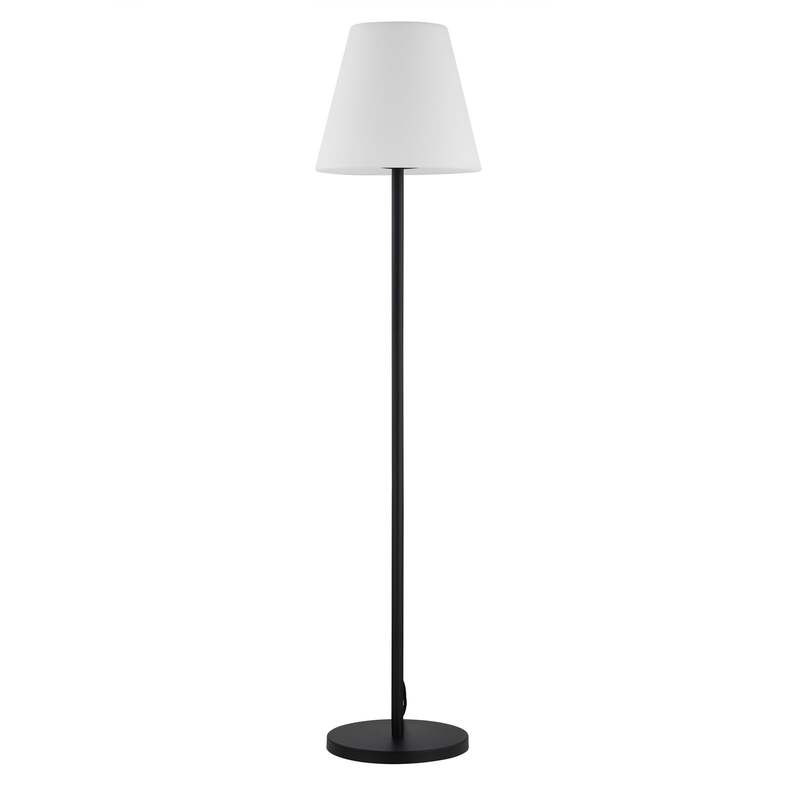 Lucande Außenleuchte Gartenleuchte Jaimy LED Pollerleuchte schwarz 150cm IP65 - 4251911764482
