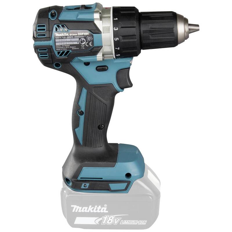 Makita Akku-Bohrschrauber DDF484Z 18V Li-Ion Schrauber Bohrer ohne Akku 1,5kg - 88381826310
