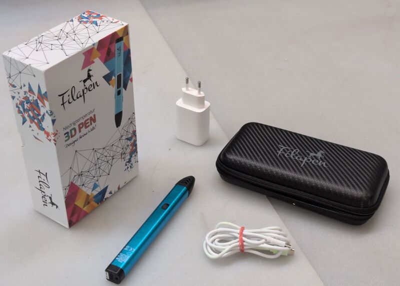 Filapen 3D Drucker-Stift PCL 1.75mm Premium Kreativstift für Kinder leicht - 4744999018542