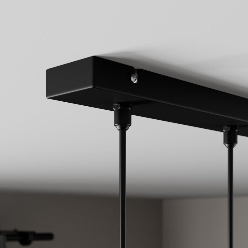 Hängeleuchte Midnight in Schwarz/Kupfer lang Hängelampe Lampe Leuchte Licht G39 - 5902349225715