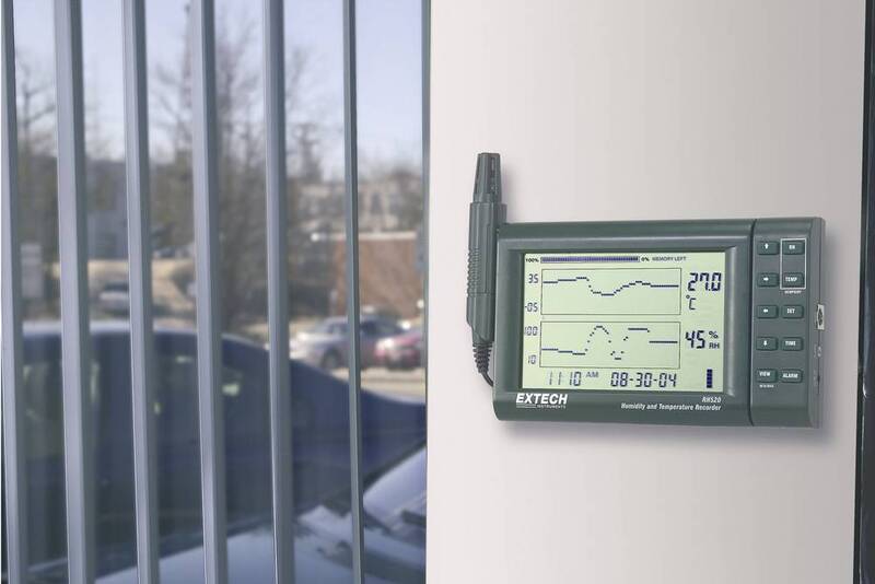 Extech Luftfeuchtemessgerät Hygrometer RH101 10 % rF 95 % rF RH520A-220 - 0793950445204