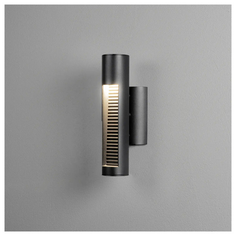 Konstsmide Außenwandleuchte Udine 7536-750 LED Gartenlampe schwarz IP44 12W - 7318307536751