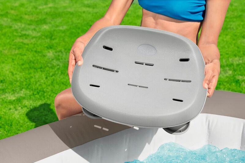 Lay-Z-Spa Adjustable Hot Tub Seat, Grey - 6941607333624