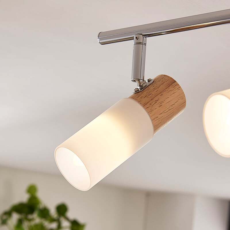 Lindby Deckenstrahler Deckenspot Christoph Holz Glas weiß Lampe Leuchte - 4251096546521