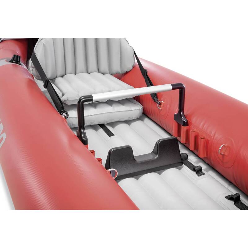 Intex Kajak ExcursionPro K2 aufblasbar 2 Personen Angelkajak Paddeltour 384x94cm - 6941057413242