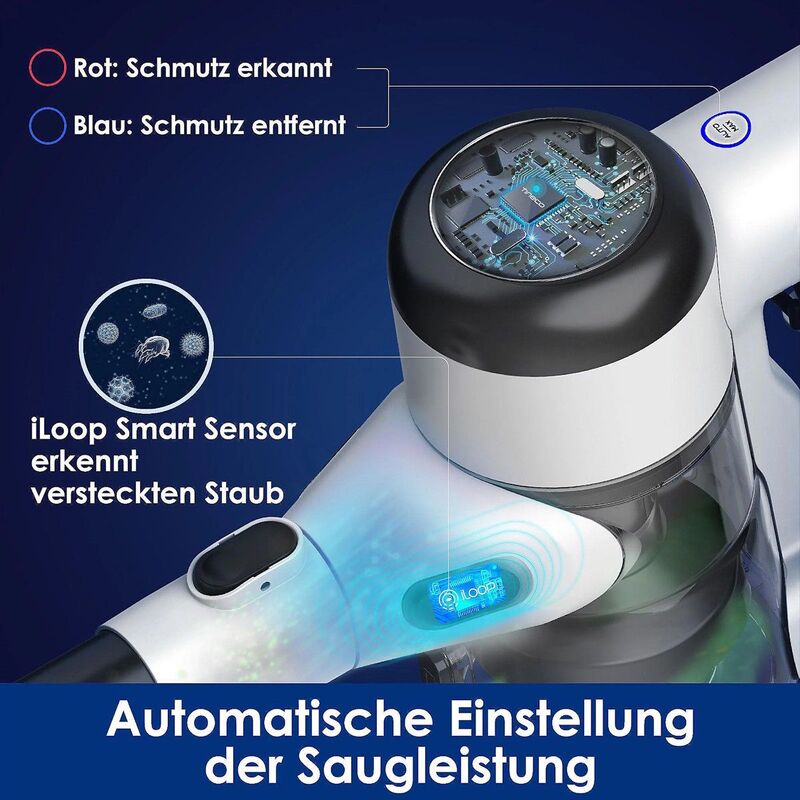 TINECO Stielsauger Sauger kabelloser Staubsauger SIEHE TEXT/FOTO - 6972200198211