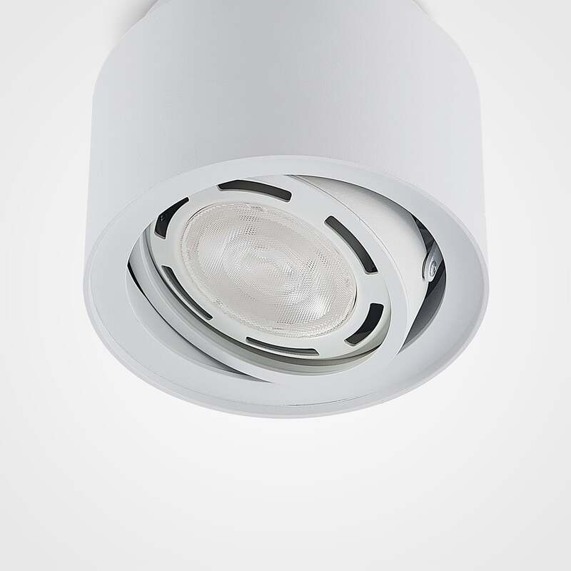 Arcchio Deckenlampe Walisa LED dimmbar Lampe Leuchte weiß Ø 15 cm Aluminium - 4251096588521