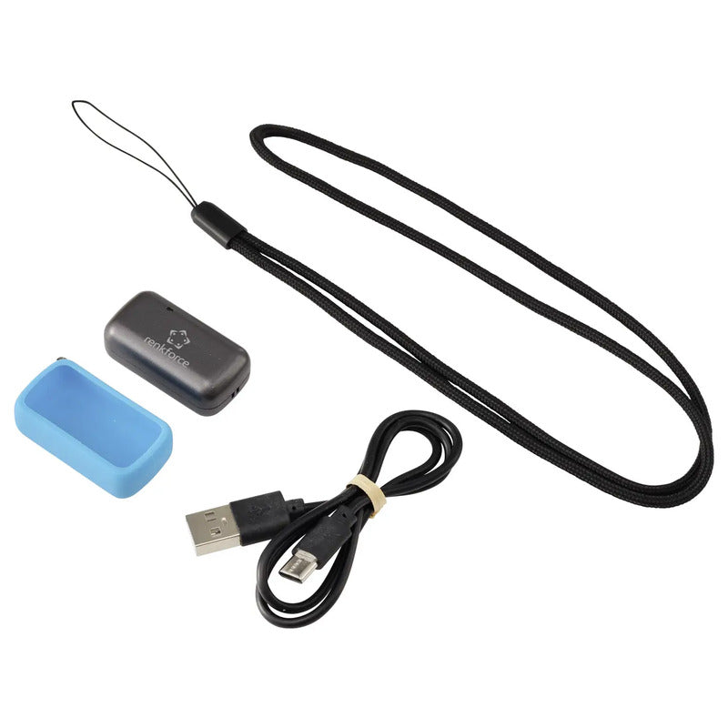 Renkforce GPS Logger RF-GL-001 Mini-Datenlogger schwarz 10h Akku USB 14g kompakt - 4064161502212