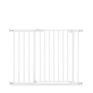 B-Ware Hauck Treppenschutzgitter Kinderschutzgitter Clear Step 2 Metall Weiß 96-101 cm