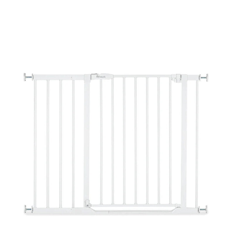 Hauck Treppenschutzgitter Kinderschutzgitter Clear Step 2 Metall Weiß 96-101 cm - 4007923597552