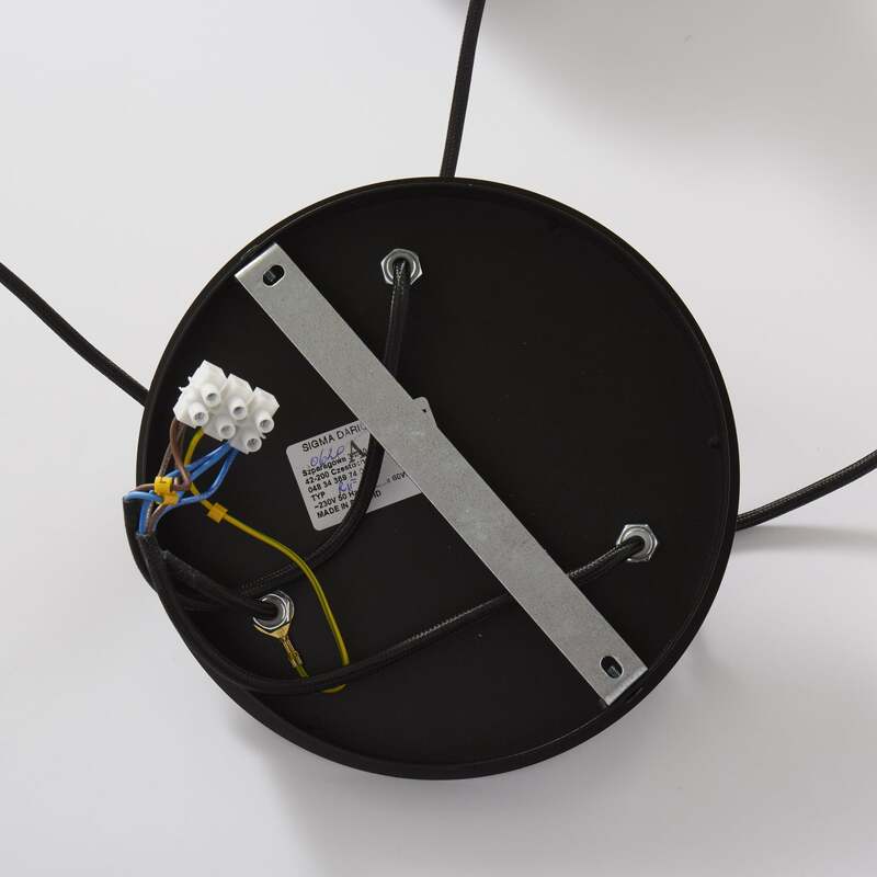 Sigma Lighting Hängeleuchte Rif Hängeleuchte Lampe LED Rondell dreiflammig E27 - 5902335264018