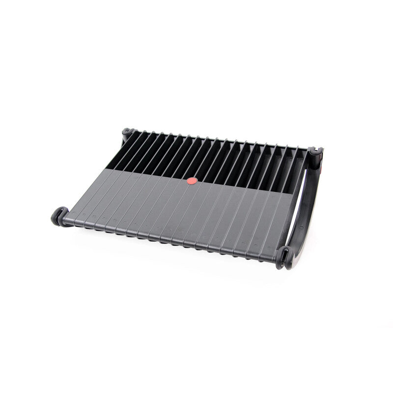 hjh OFFICE Fußstütze Ablage PODI Kunststoff schwarz ergonomisch Wippfunktion - 4251084677329