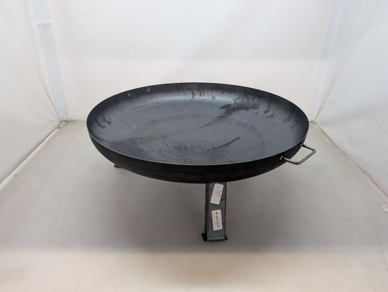 Buschbeck Feuerschale Gartenfeuer Eisen Ø80cm rustikal 12,5kg eisengrau 30cm - 4033886111061