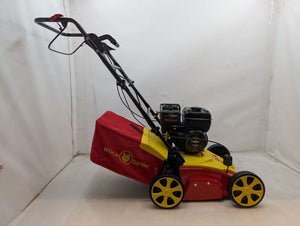 B-Ware WOLF-Garten Benzin-Vertikutierer VA 357 B Rasenlüfter Gartenpflege 2,4kW 35cm