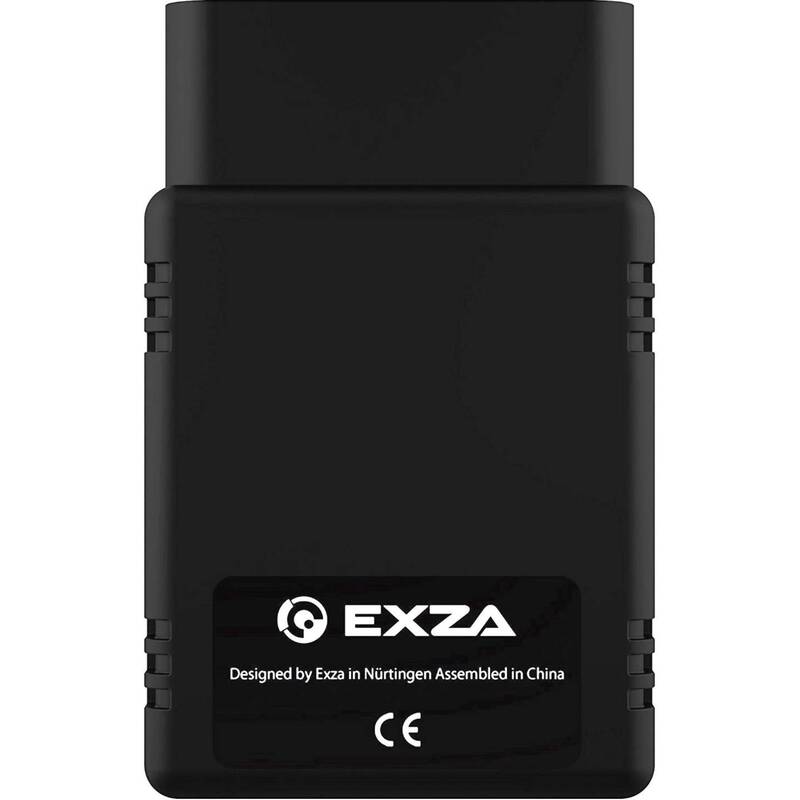 EXZA Diagnosegerät HHOBD Bluetooth OBD II Interface 2400-2480 MHz kompakt - 0706949975460