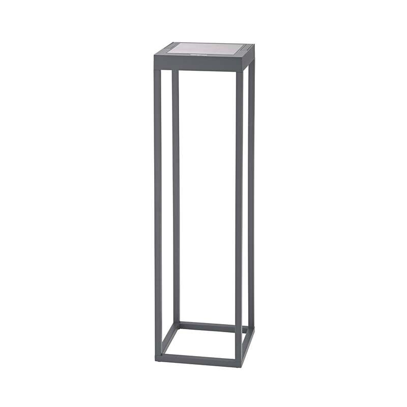 Sigor LED-Solarleuchte Gartenleuchte Numove dimmbar anthrazit 52,5cm Höhe - 4028085451575