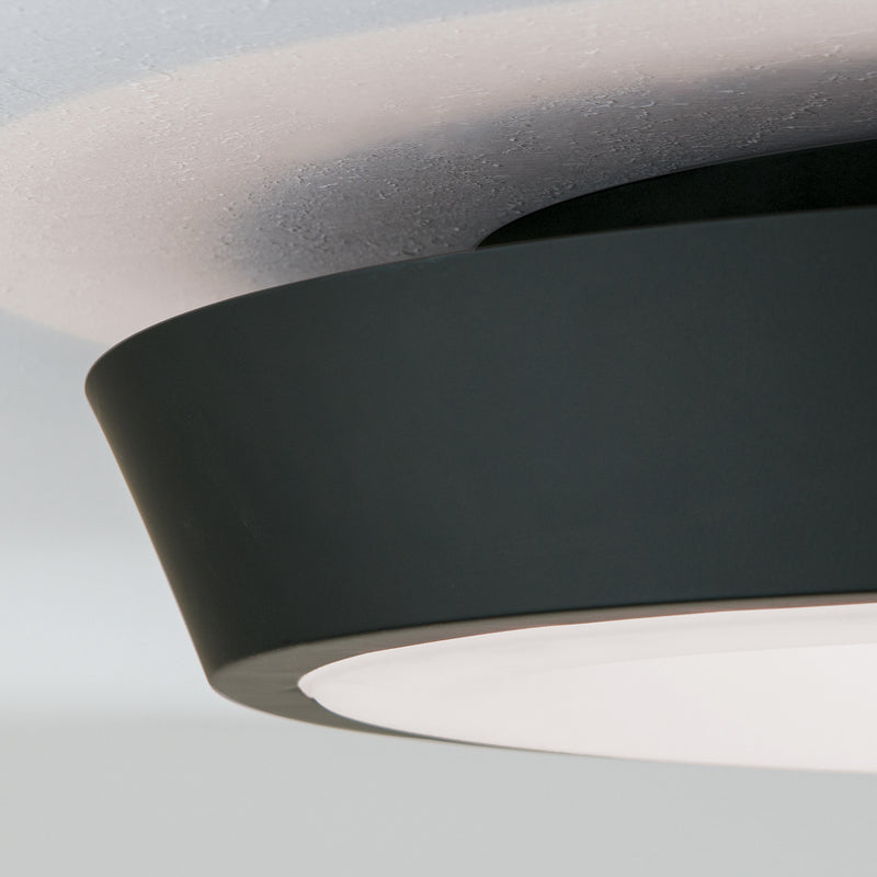 Look Deckenleuchte LED Lampe Leuchte schwarz weiß Stahl Acryl dimmbar warmweiß - 9003090273591