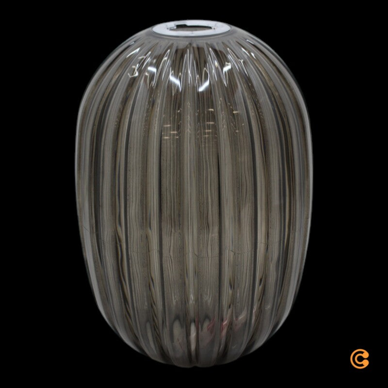 Foscarini Lampenschirm Ersatzschirm Plass Media grau Polycarbonat 49,5 cm - 8025594078237