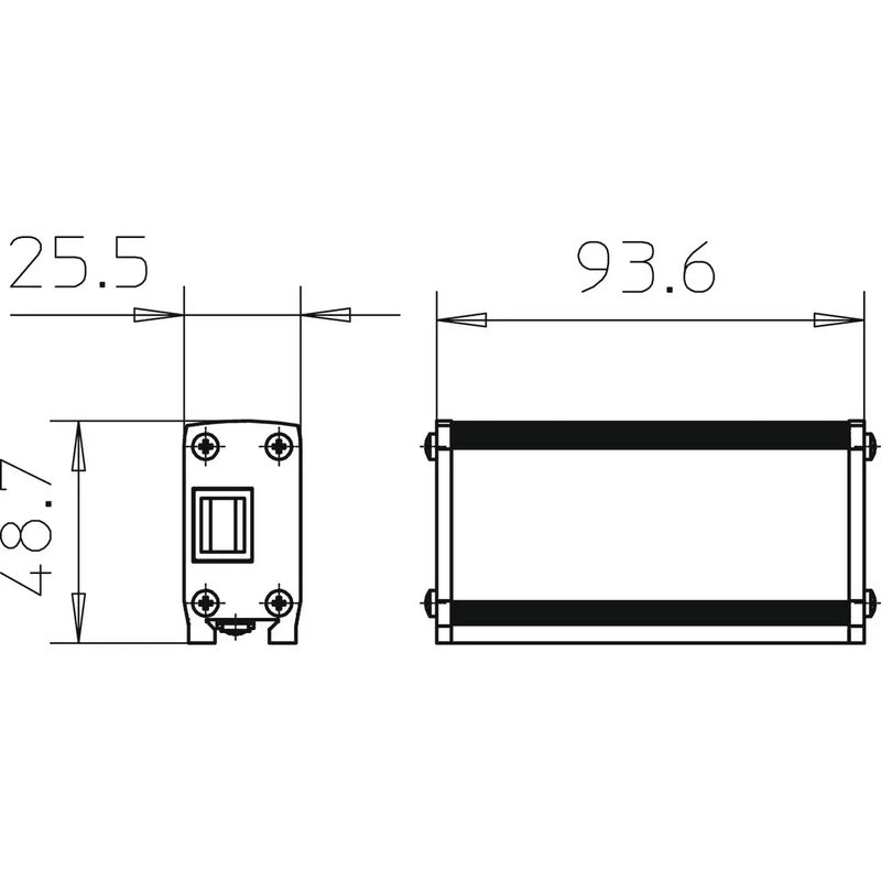 OBO Bettermann 5081804 ND-CAT6/E-B Überspannungsschutzgerät Verteilerschrank - 4012196541652
