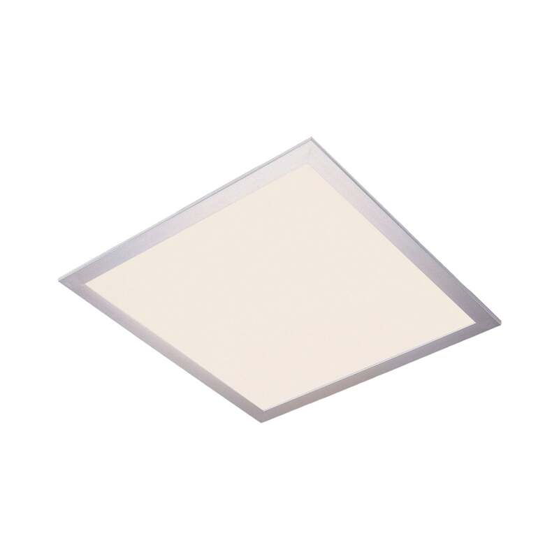 Lindby LED Deckenlampe Deckenleuchte Livel Lampe Leuchte silber 40x40cm 4000K - 4251096528367