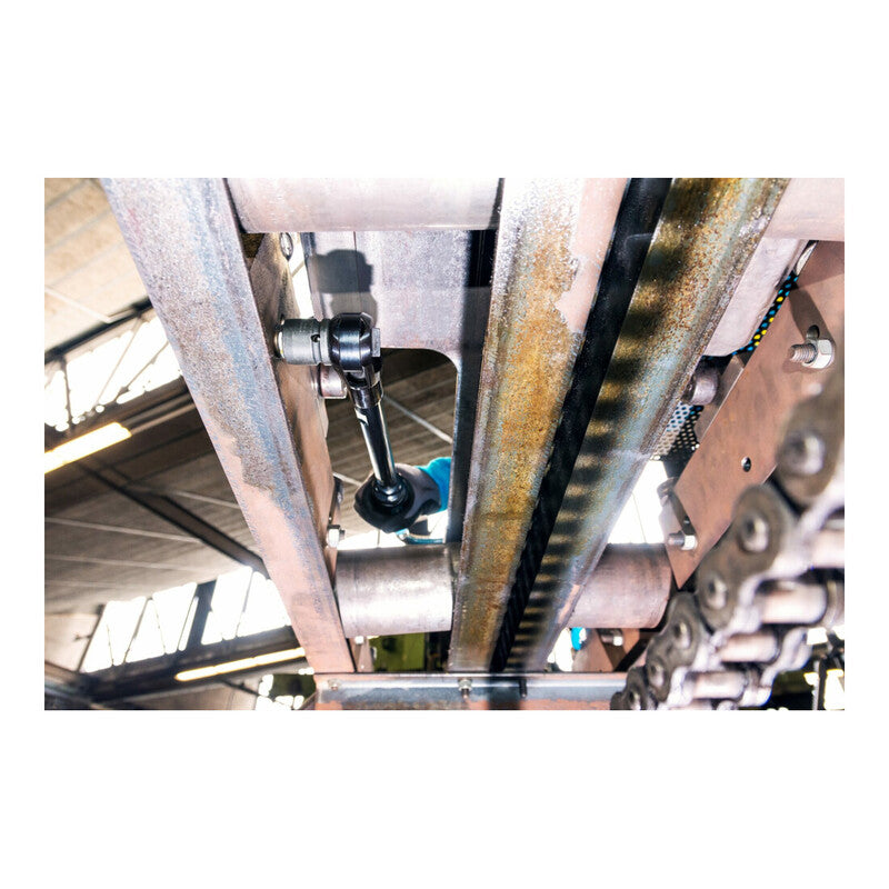 Hazet Ratschenschrauber Werkzeug extra lang 9022P-XLG 12,5mm 94,8Nm 6,3bar 551mm - 4000896222513