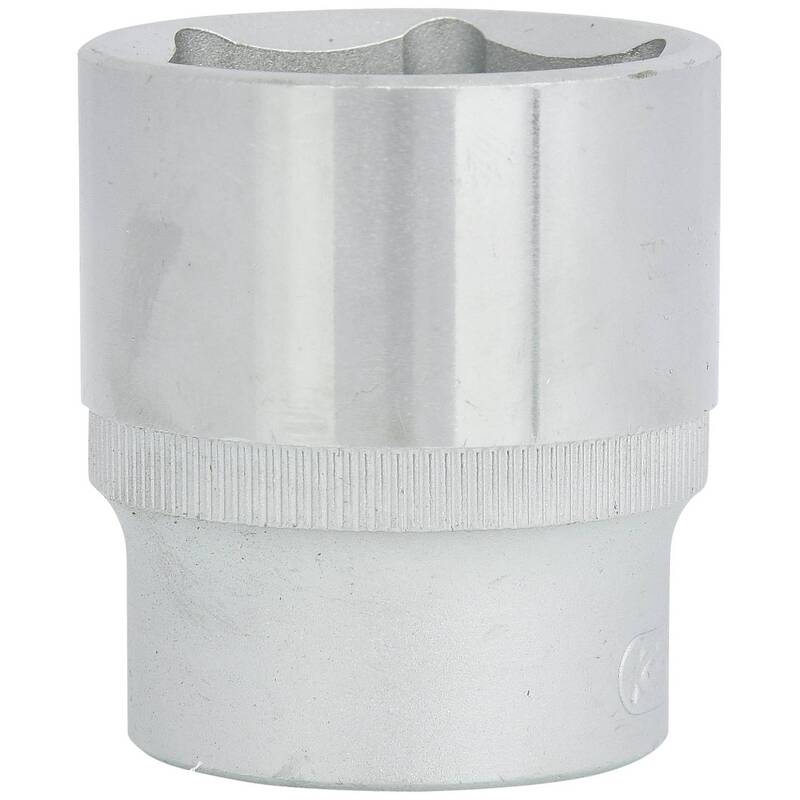 KS Tools Stecknuss 30mm Chrom-Vanadium Stahl Werkzeug Handwerkzeug 44mm lang - 4042146152645