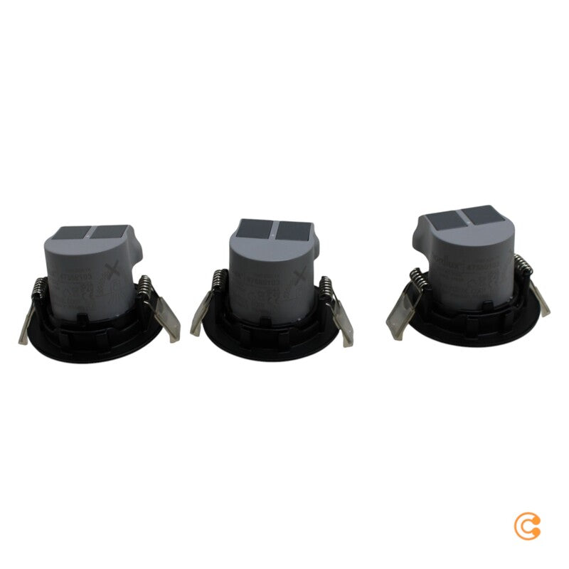 Nordlux LED-Deckeneinbauspot Freemont Deckenlampe Deckenleuchte 3er Set schwarz - 5701581415881