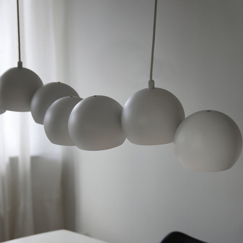 Markslöjd Hängeleuchte Cupolo LED Pendelleuchte 7-flammig dimmbar weiß 101cm - 7330024615304