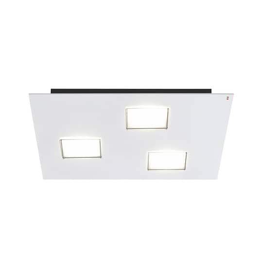 Fabbian Quarter LED Deckenlampe Deckenlampe Lampe Leuchte weiß 3-flg. warmweiß - 3503237