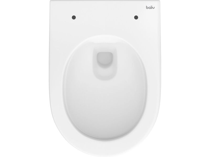 baliv Wand WC Rockport WC-510.30 spülrandlos Keramik weiß 36x34,8cm bis 150kg - 4007874013415