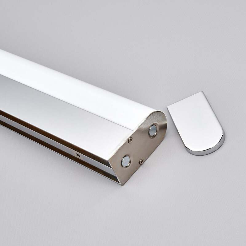 Lindby Spiegelleuchte Wandleuchte Philippa LED Badleuchte chrom Badezimmerla621 - 6291106550818
