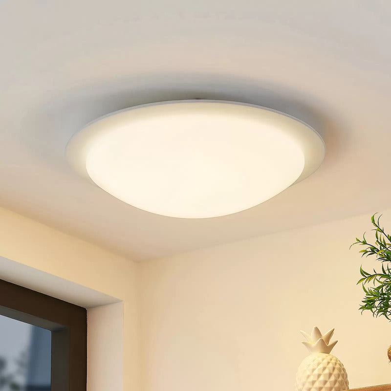 Lindby Deckenleuchte Lampe LED dimmbar Fernbedienung weiß Aurela Eisen PMMA - 4251911711417