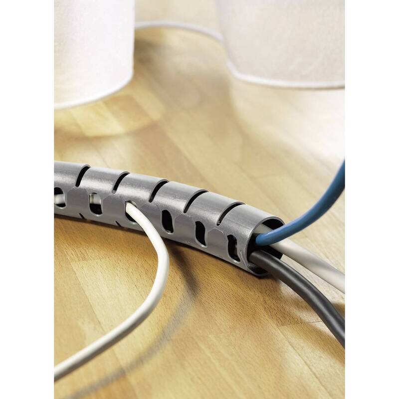 HellermannTyton Kabelschlauch HWPP-20MM-PP-BK-Q1 21mm max halogenfrei schwarz - 5022660435003