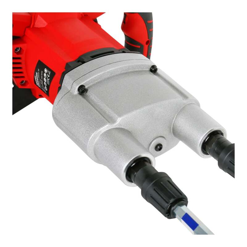 STIER Doppel-Rührwerk RW240 1800W Mörtelrührer Mischgerät 120l Mischvolumen - 4251709617105