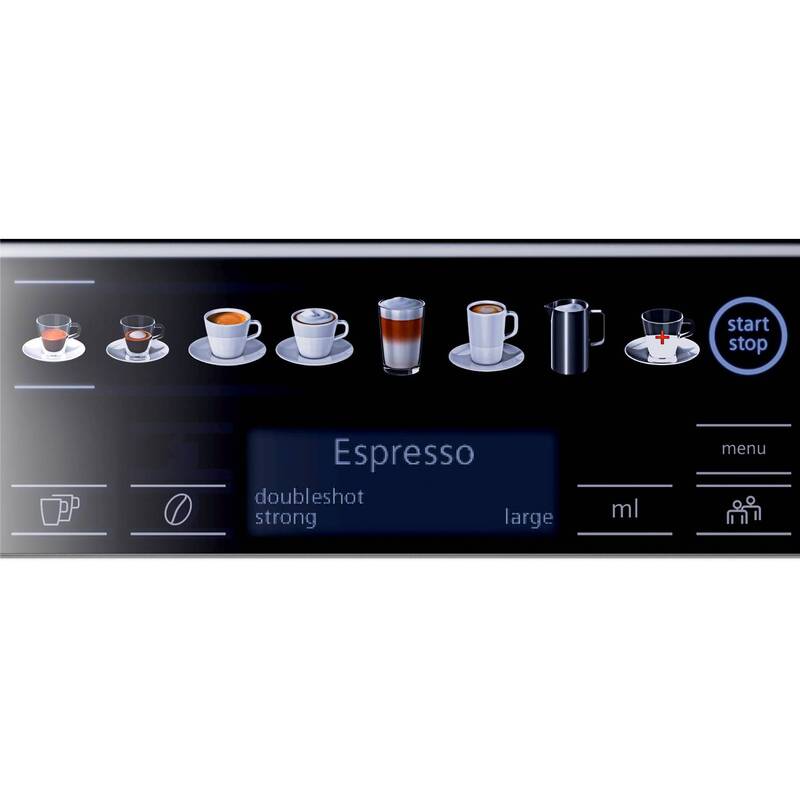 Siemens Kaffeevollautomat EQ.6 plus s100 TE651319RW mit Milchaufschäumer schwarz - 4242003862087