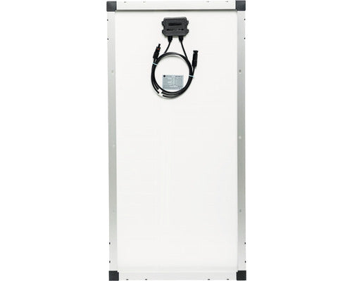 WATTSTUNDE Solarmodul 100Wp monokristallin WS100M-HV 12V IP65 schwarz 1040x515mm - 4251190108229