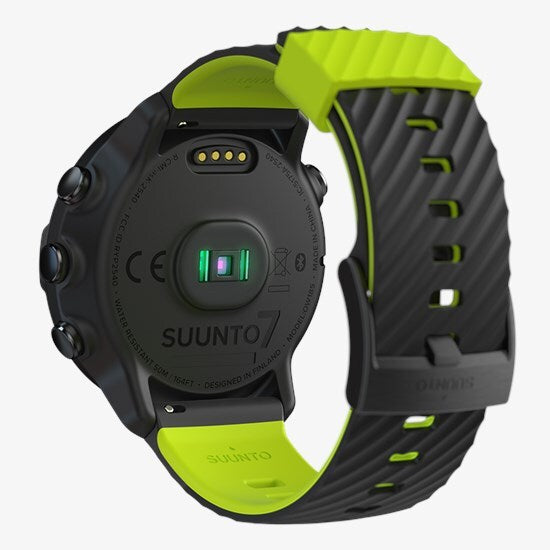 SUUNTO 7 Sportuhr GPS Laufuhr Fitnesstracker Smartwatch Uhr AMOLED Black Lime272 - 6417084504098