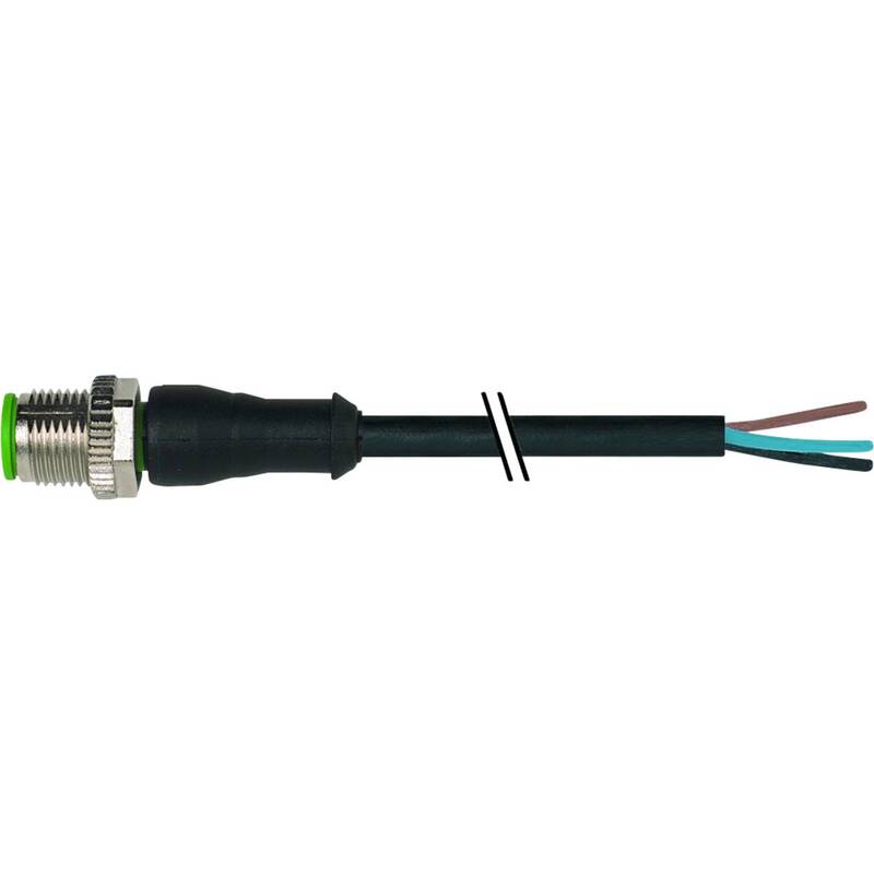 Murrelektronik M12 Sensor Steckverbinder Stecker Verbindung Leitung offen 15 m - 4048879441896