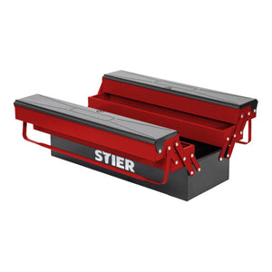 B-Ware Stier Werkzeugkasten Werkzeugbox leer stabil 600x190x200mm für Handwerkzeuge