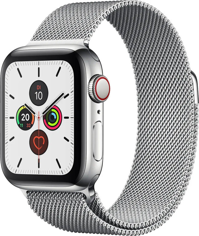Apple Watch Series 5 44mm Smartwatch Uhr Fitness Tracker SIEHE TEXT/FOTOS - 0190199279612