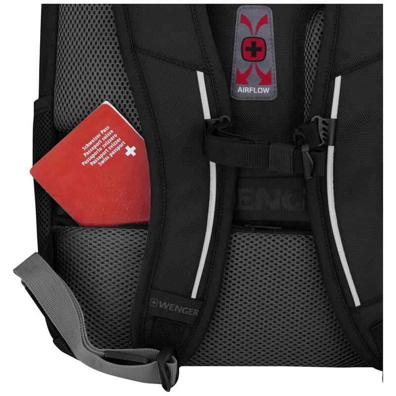 Wenger Notebook Rucksack Carbon Pro schwarz 39,6cm Laptop Rucksack 15,6 Zoll - 7611160255242