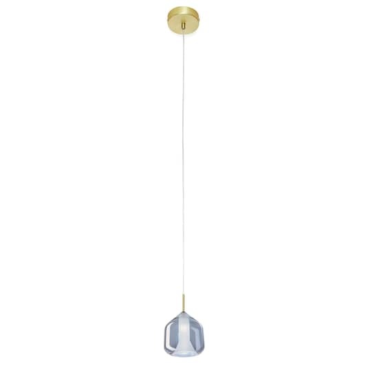 Davide Negri Hängeleuchte Hängeleuchte Lampe Leuchte X-Ray gerade Form himmelbla - 8050612943853