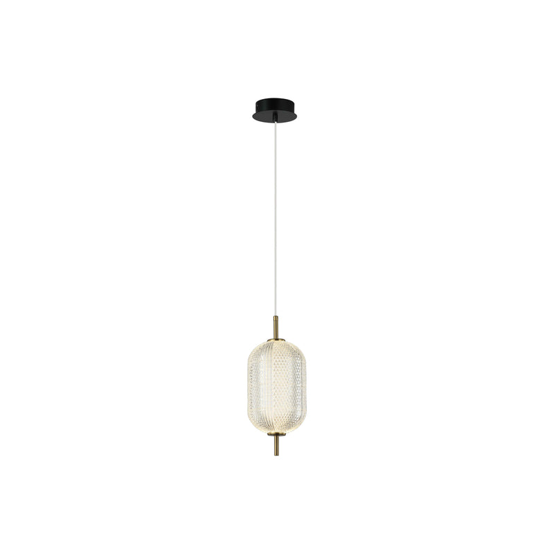 Viokef Hängeleuchte Pendelleuchte LED bronze Acryl Leuchte Lampe Klar - 5201769111937