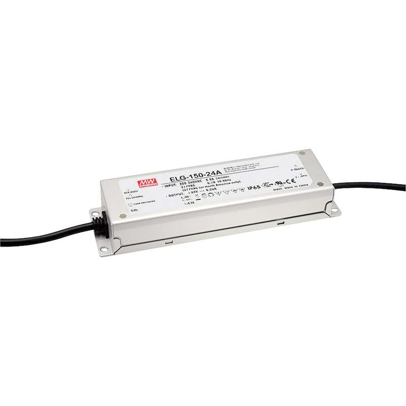 MEAN WELL LED-Trafo Netzteil Konstantspannung Konstantstrom Metall 3in1 Dimmer - 4711287441337