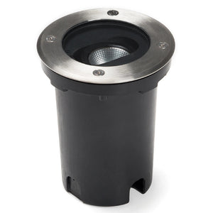 B-Ware Konstsmide LED-Bodeneinbaustrahler Einbaulampe Ground Spot Alu handgefertigt