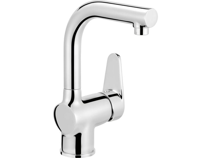 baliv Waschtischarmatur WT-5061 Chrom 360° schwenkbar Waschbeckenarmatur Armatur - 4007874102744
